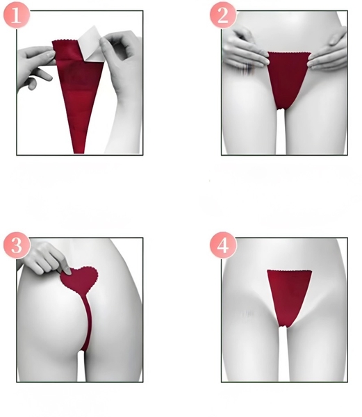 [PARTY SERIES] Quần su chữ C không dây dán Q2268 chuyên dùng cho các trường hợp đặc biệt Bralettehousevn