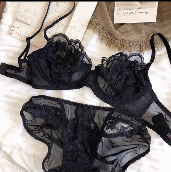 Set áo lót ren Mira Set S1099 nữ có gọng không mút cao cấp gợi cảm quyến rũ Bralettehousevn