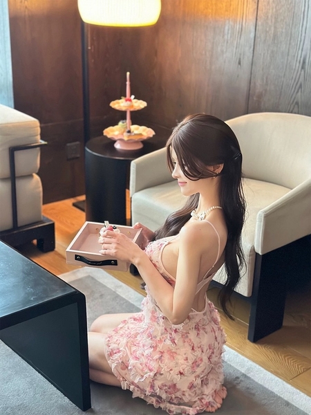 Đầm váy ngủ nữ cao cấp Teasing Dress S2450 chất hoa form xoè tiểu thư xinh xắn Bralettehousevn