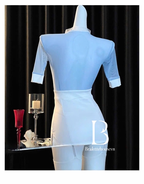 Bộ đồ cosplay tiếp viên Mariner Set Bralettehousevn