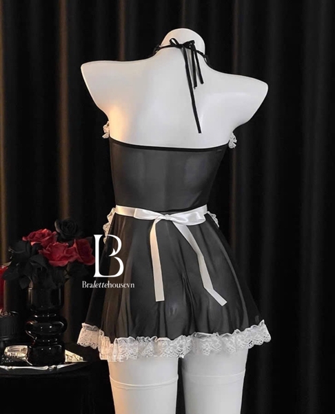 Kèm phụ kiện Set cosplay hầu gái Ivory Maid Set Bralettehousevn