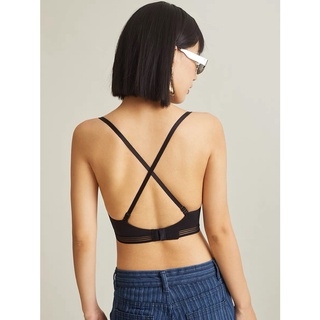 ÁO NGỰC NỮ CÚP QUÂY LAZA BRA S1523 NGANG CÓ GỌNG KÈM ĐỆM LÓT MÚT CÓ THỂ THÁO DÂY Braletteshousevn