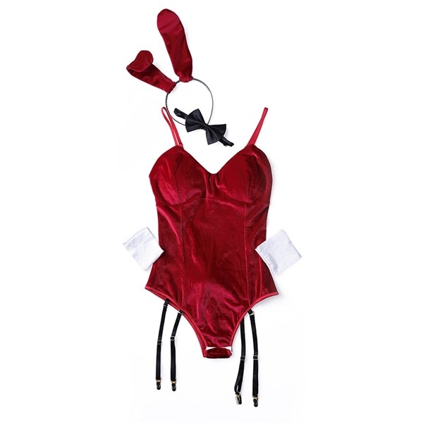 S094 Bunny set đồ cosplay hóa trang nàng thỏ quyến rũ dáng bodysuit kèm phụ kiện Bralettehousevn