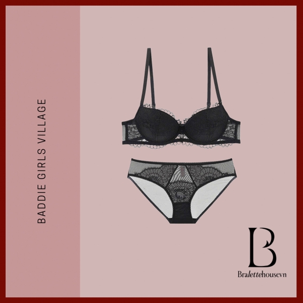 Set đồ lót ren nữ Raya Set S2361 có gọng mút mỏng thoải mái cao cấp quyến rũ Bralettehousevn