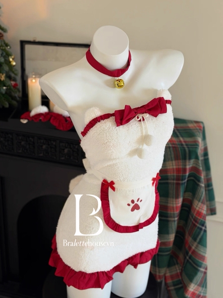 [KÈM KẸP GẤU + PHỤ KIỆN] Bear Fur Set