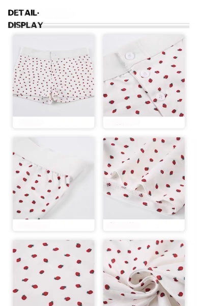 [CHE TÊN - 🔥TỐC] Q2103 𝘿𝘼𝙍𝙄𝘼 𝘽𝙊𝙔𝙎𝙃𝙊𝙍𝙏 quần short cotton trái dâu mùa hè năng động thoáng mát loại 1 có nút Bralettehousevn