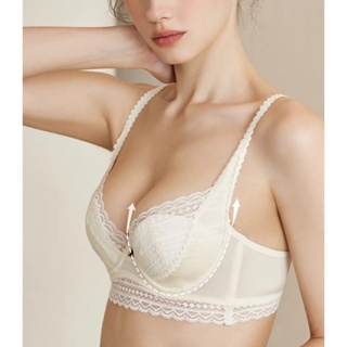 [Kèm quần] S1921 Casual Set bộ đồ lót ren nữ có gọng mút đệm mỏng thoải mái nữ tính Bralettehousev