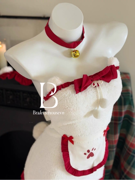 [KÈM KẸP GẤU + PHỤ KIỆN] Bear Fur Set