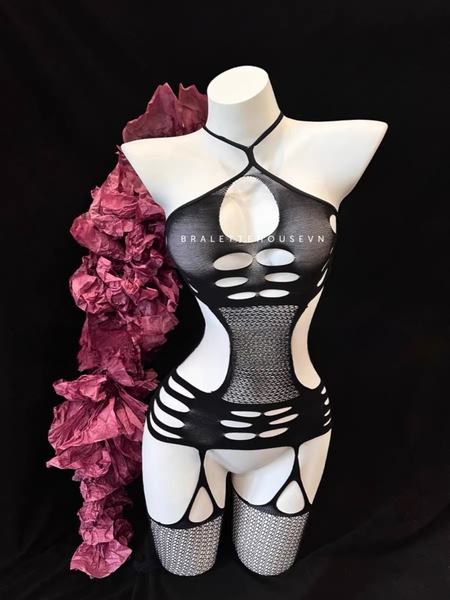 [𝐂𝐡𝐞 𝐭𝐞̂𝐧 - 🔥𝐇𝐨𝐚̉ 𝐭𝐨̂́𝐜] Tất vớ toàn thân nữ PK1957 Mobius co giãn Bralettehousevn