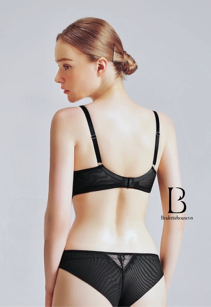 Bộ đồ lót ren push up Nyny Set S2343 có gọng mút hỗ trợ nâng đỡ vòng 1 gợi cảm cao cấp loại 1 Bralettehousevn