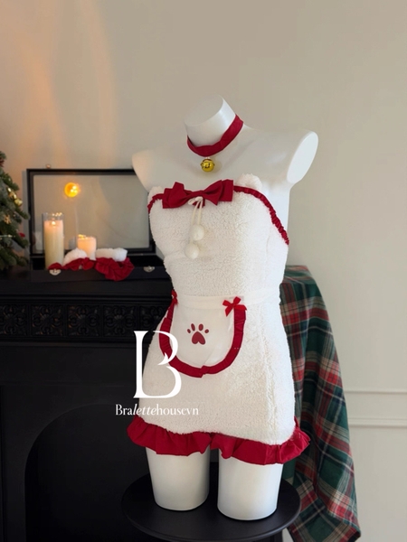 [KÈM KẸP GẤU + PHỤ KIỆN] Bear Fur Set