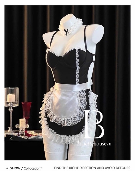 Set cosplay Handle Maid Set kèm phụ kiện