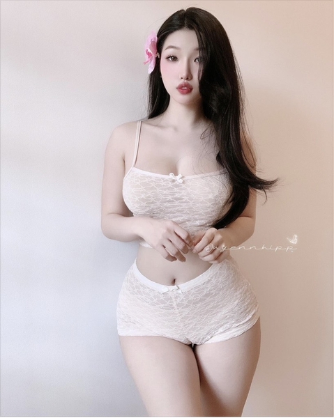 [SUMMER☀️] 𝐒𝟐𝟎𝟖𝟕 𝐂𝐚𝐢𝐥𝐲 𝐒𝐞𝐭 bộ đồ ngủ ren xuyên thấu hot trend hồng da quần short mùa hè du lịch sexy gợi cảm Bralettehiu