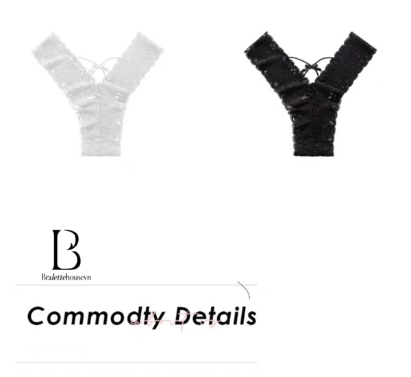 [CHE TÊN - 🔥TỐC] Quần lót nữ lọt khe Q2182 Y Lacy Thong chất ren co giãn tốt nhiều màu sắc Bralettehousevn