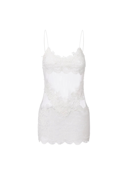 Đầm váy ngủ ren xuyên thấu Von Dress S2629 gợi cảm nữ tính sang trọng kèm quần Bralettehousevn