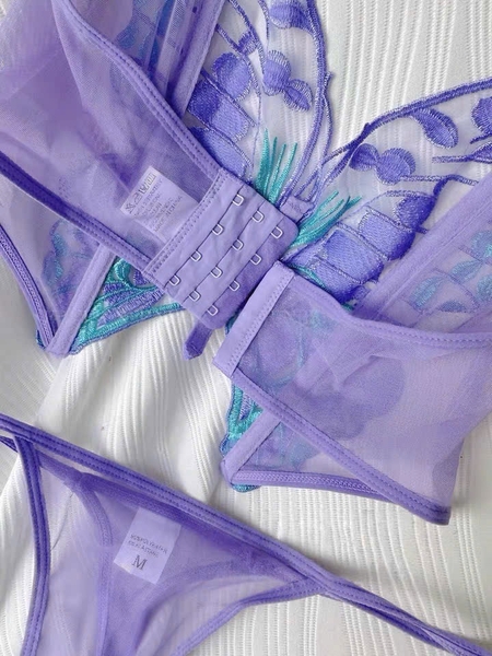 YALA SET Dây Kim Loại Dáng Đồ Lót Lấp Lánh | Bralettehousevn