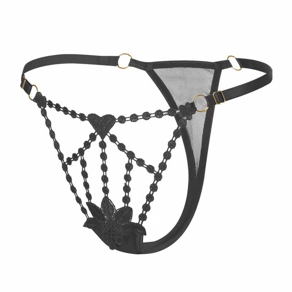 CRO Panties Quần Lót Dây Cut Out Hoa Gợi Cảm | Bralettehousevn