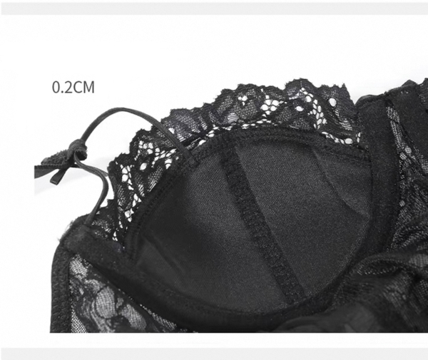 [KÈM QUẦN] Đầm váy ngủ nữ Peachy Dress S2488 có gọng mút mỏng xuyên thấu dáng xoè cao cấp cánh tiên quyến rũ nữ tính Bralettehousevn