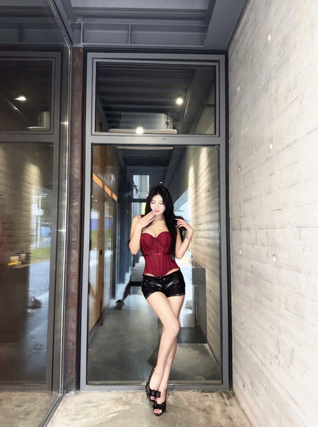 Áo corset nữ xuyên thấu cao cấp Solid Corset S2688 thời trang sang chảnh Bralettehousevn