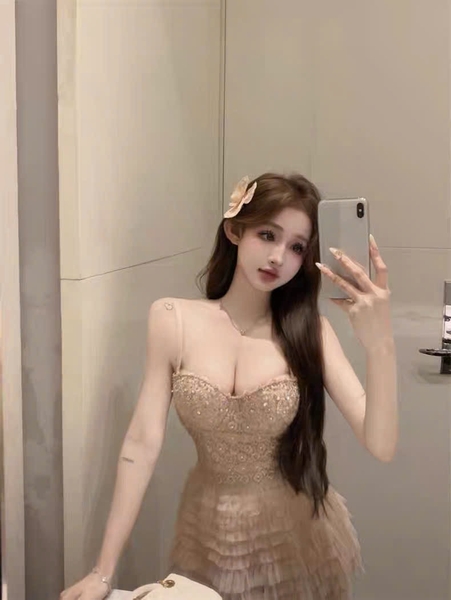 Áo corset cao cấp Click Corset S2689 đính hạt sang chảnh tiểu thư Bralettehousevn