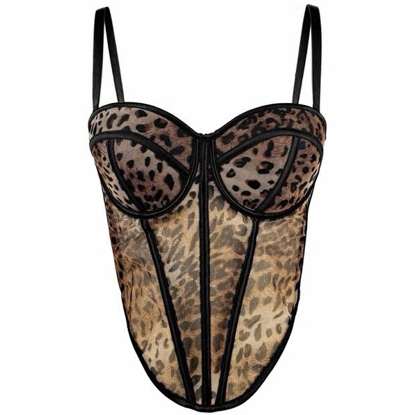 Áo corset beo cao cấp Leonard Corset S2691 có gọng mút gợi cảm quyến rũ Bralettehousevn