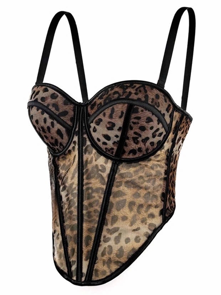 Áo corset beo cao cấp Leonard Corset S2691 có gọng mút gợi cảm quyến rũ Bralettehousevn