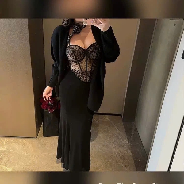 Áo corset beo cao cấp Leonard Corset S2691 có gọng mút gợi cảm quyến rũ Bralettehousevn