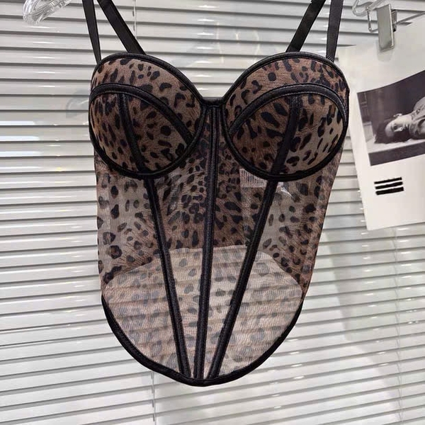 Áo corset beo cao cấp Leonard Corset S2691 có gọng mút gợi cảm quyến rũ Bralettehousevn