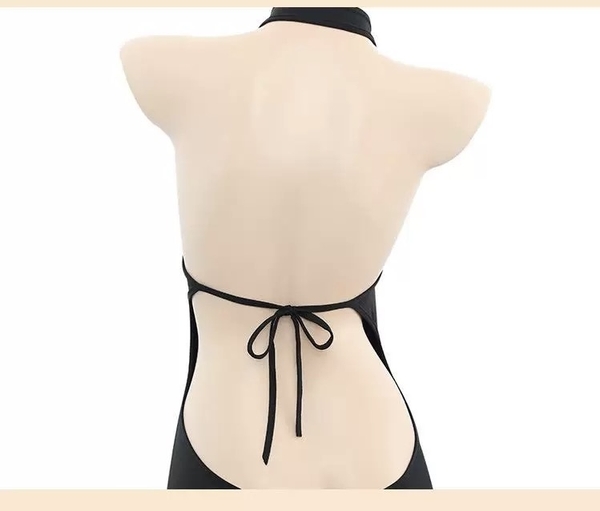 Bộ đồ liên thân FULL CUT OUT BODYSUIT S1220 cổ tàu gợi cảm táo bạo cột dây Bralettehousevn