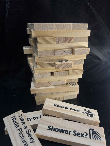 Bộ Rút Gỗ PK2244 trò chơi tình yêu HOT Jenga độc đáo Bralettehousevn