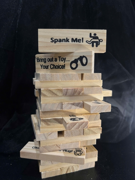 Bộ Rút Gỗ PK2244 trò chơi tình yêu HOT Jenga độc đáo Bralettehousevn