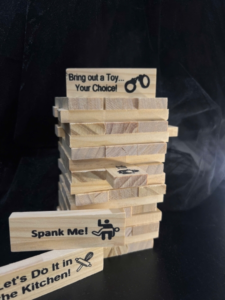 Bộ Rút Gỗ PK2244 trò chơi tình yêu HOT Jenga độc đáo Bralettehousevn