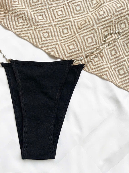 [LẤP LÁNH] Quần lót cotton nữ phối dây tim Heart String Panties Q1321 gợi cảm cao cấp Bralettehousevn