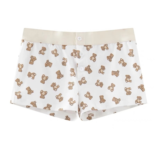 [CHE TÊN - 🔥TỐC] S2167 BEARY 𝘽𝙊𝙔𝙎𝙃𝙊𝙍𝙏 quần short cotton gấu mùa hè năng động thoáng mát loại 1 có nút Bralettehouse