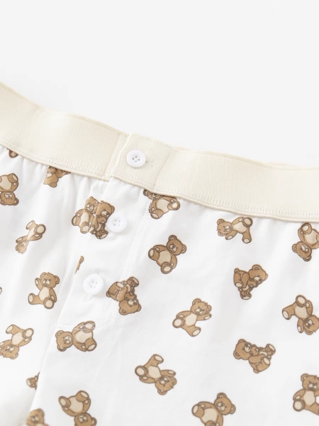 [CHE TÊN - 🔥TỐC] S2167 BEARY 𝘽𝙊𝙔𝙎𝙃𝙊𝙍𝙏 quần short cotton gấu mùa hè năng động thoáng mát loại 1 có nút Bralettehouse