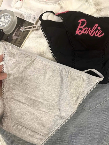 Quần lót nữ cotton Arbie Panties Q2248 in chữ phối dây thấm hút tốt Bralettehousevn