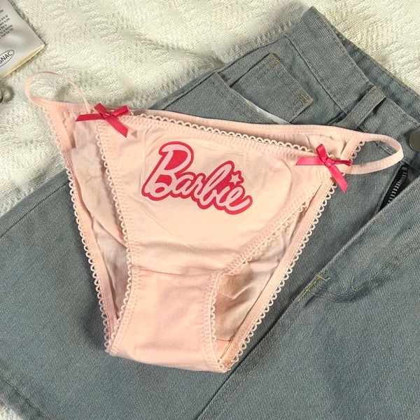 Quần lót nữ cotton Arbie Panties Q2248 in chữ phối dây thấm hút tốt Bralettehousevn
