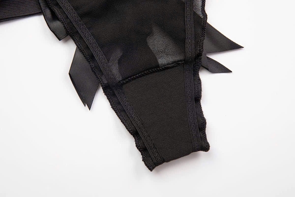 Quần lọt khe nữ Present Thong Q2252 có nơ gợi cảm đai thun co giãn Bralettehousevn