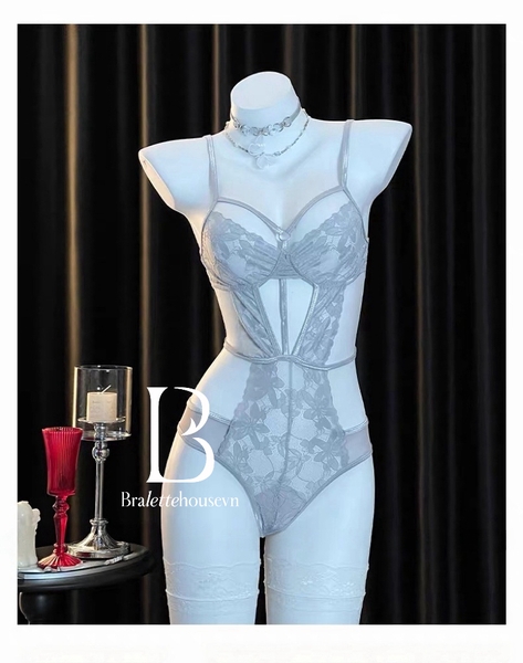 Bộ đồ liền thân nữ ren Mia Bodysuit gợi cảm táo bạo Bralettehousevn