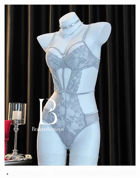 Bộ đồ liền thân nữ ren Mia Bodysuit gợi cảm táo bạo Bralettehousevn