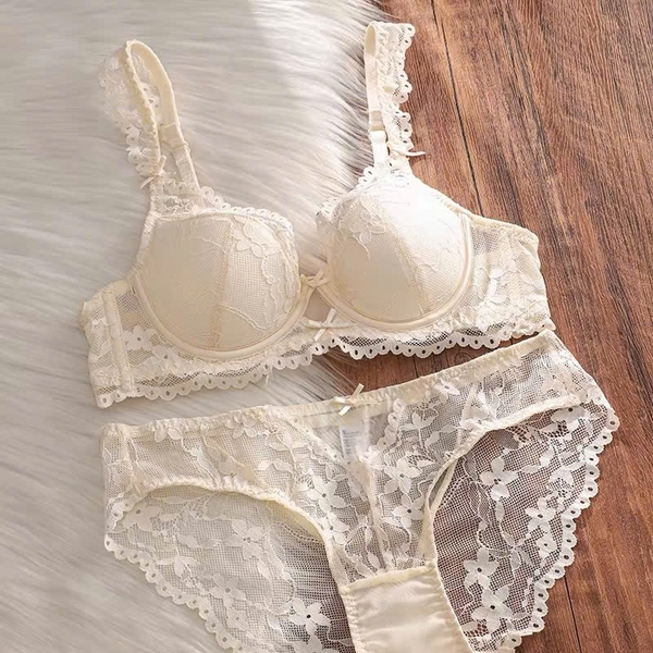 Bộ đồ lót nữ gợi cảm Chaman Set có gọng và mút mỏng cánh tiên nữ tính tôn dáng thoái mái Bralettehousevn