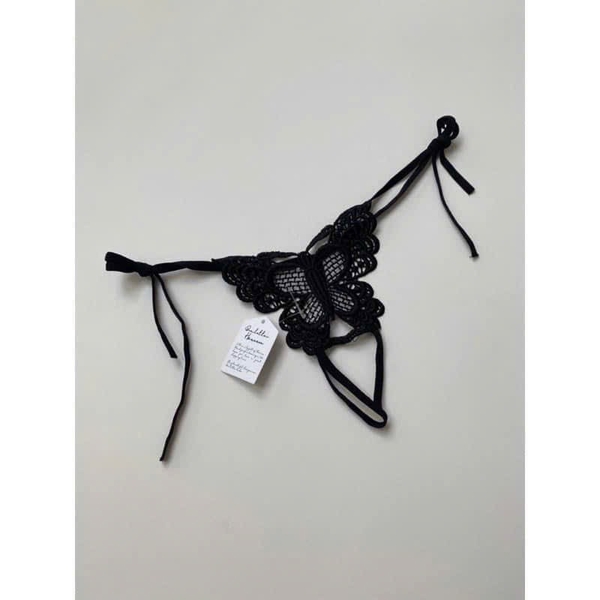 [ ẢNH THẬT ] Quần ren nữ Mubiz Panties  🦋 Q1061 cột dây lọt khe Bralettehousevn