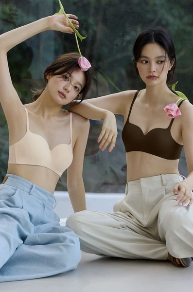 Áo lót nâng ngực Shufu Bra S2711 su đúc nguyên khối không đường viền push up cao cấp loại 1 Bralettehousevn