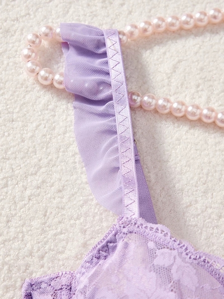 Đầm ngủ nữ voan ngắn mùa hè Maeda Dress S2436TIM xuyên thấu gợi cảm Bralettehousevn