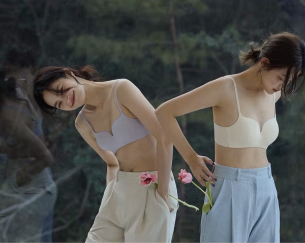 Áo lót nâng ngực Shufu Bra S2711 su đúc nguyên khối không đường viền push up cao cấp loại 1 Bralettehousevn