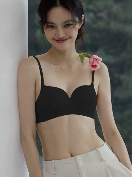 Áo lót nâng ngực Shufu Bra S2711 su đúc nguyên khối không đường viền push up cao cấp loại 1 Bralettehousevn