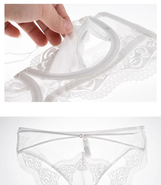 SET ĐỒ LÓT NỮ CÓ GỌNG KHÔNG ĐỆM LÓT MÚT CUT OUT PHỐI REN QUYẾN RŨ AMETIT S1578 Braletteshousevn