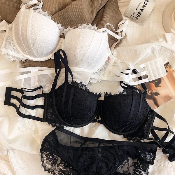 Bộ đồ lót ren push up Nyny Set S2343 có gọng mút hỗ trợ nâng đỡ vòng 1 gợi cảm cao cấp loại 1 Bralettehousevn