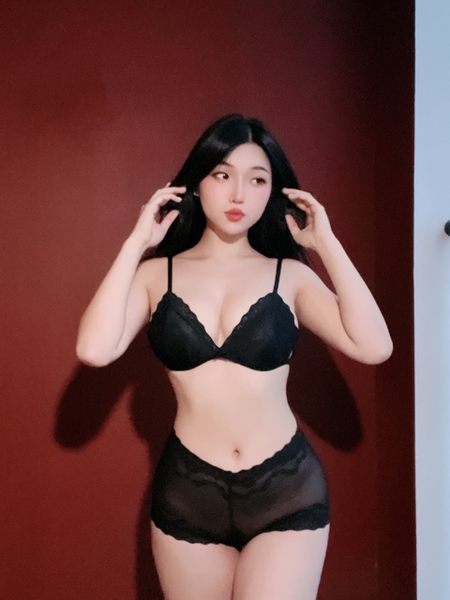 Bralette đồ lót nữ S1742 Senora Set kèm quần lót dáng short ren Bralettehousevn