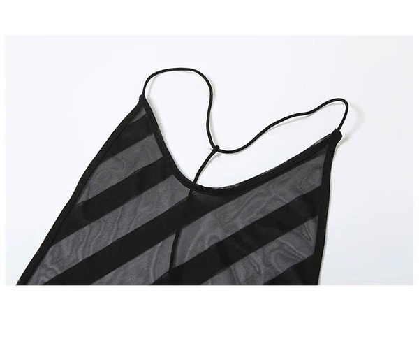 [CÓ SẴN - HOẢ TỐC]𝘉𝘳𝘢𝘭𝘦𝘵𝘵𝘦𝘩𝘰𝘶𝘴𝘦𝘷𝘯 Đầm hở lưng dáng yếm maxi Joie Dress chất thun lưới dày dặn khoét lưng gợi cảm tôn dáng